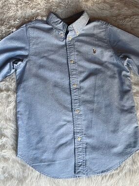 Ralph Lauren long sleeve Button Down Size 7
